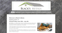 Desktop Screenshot of blacksmetals.com