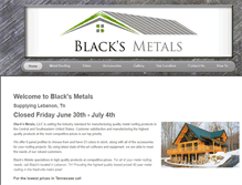 Tablet Screenshot of blacksmetals.com